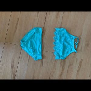 Justice swimsuit and coverup